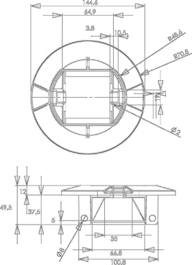 Led Intelligent Solar Road Stud